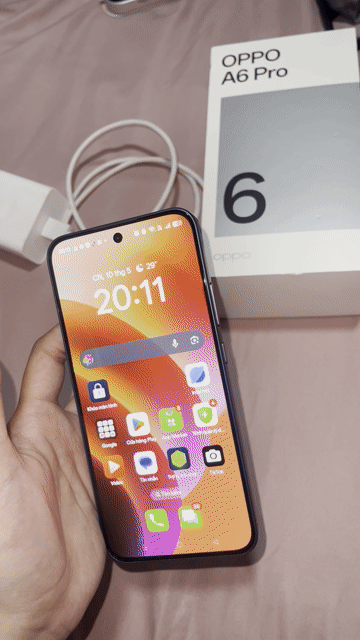 Oppo A6 Pro 128GB Xanh đen. Mua bán Điện thoại tại Huyện Bình Chánh Tp Hồ Chí Minh được đăng bởi Hanaa Luv hình 1