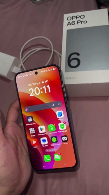 Oppo A6 Pro 128GB Xanh đen. Mua bán Điện thoại tại Huyện Bình Chánh Tp Hồ Chí Minh được đăng bởi Hanaa Luv hình 1