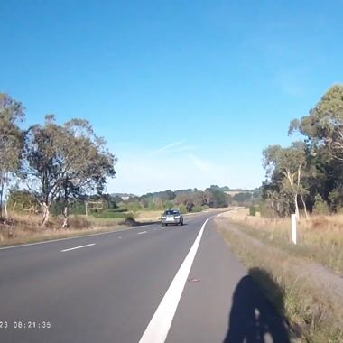 Plenty Of Time To Slow Down To Be Able To Give A Safe Passing Distance Shared on UpRide: Abused for being in the primary position
