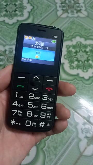 Điện thoại T189 Đen. Mua bán Điện thoại tại Thành phố Dĩ An Bình Dương được đăng bởi ken hình 1