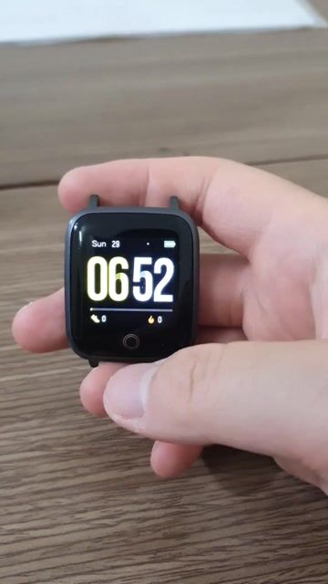Đồng hồ thông minh ID205S Đen. Mua bán Thiết bị đeo thông minh tại Quận Hải An Hải Phòng được đăng bởi Minh Nhật  hình 1