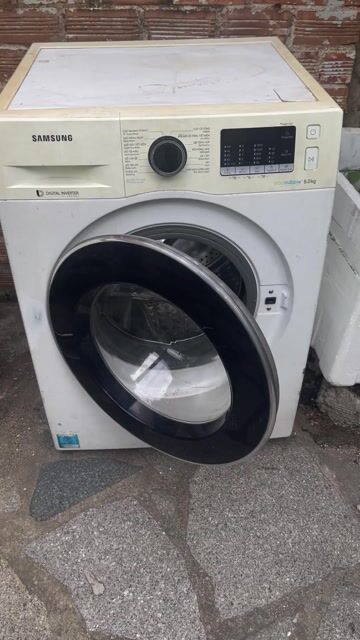 Máy giặt lồng ngang Samsung Inverter 8kg Trắng. Mua bán Máy giặt tại Thành phố Nha Trang Khánh Hòa được đăng bởi Mẹ 3 con House hình 1