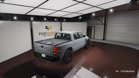 FIVEM Bison Bisxl3 | Off-Road Pickup Truck Add-On | Interior & Exterior | Working Lights | Off-Road Tires | Add-On | Optimized | Fivem Ready | High Quality, video preview