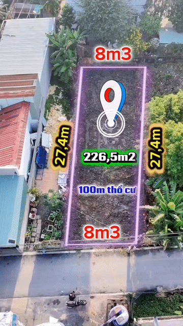 Mua bán Đất Thành phố Thuận An Bình Dương diện tích 223 m² giá 8 tỷ