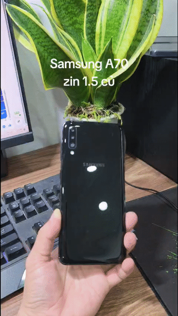 Samsung A70 128GB màn zin mượt, full vân face id. Mua bán Điện thoại tại Quận Hà Đông Hà Nội được đăng bởi Shop Điện Thoại Cũ Zin hình 1