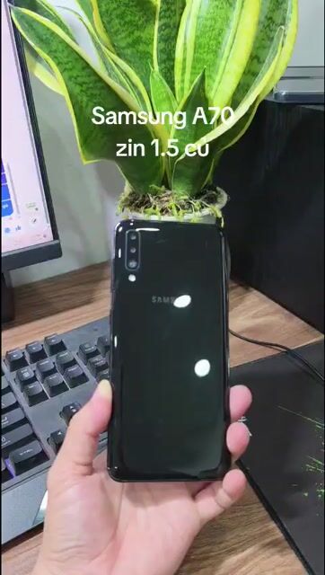 Samsung A70 128GB màn zin mượt, full vân face id. Mua bán Điện thoại tại Quận Hà Đông Hà Nội được đăng bởi Shop Điện Thoại Cũ Zin hình 1