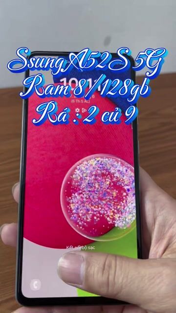 Samsung A52S 5G 128GB Trắng 8GB Like New. Mua bán Điện thoại tại Quận 4 Tp Hồ Chí Minh được đăng bởi Tuấn hình 1