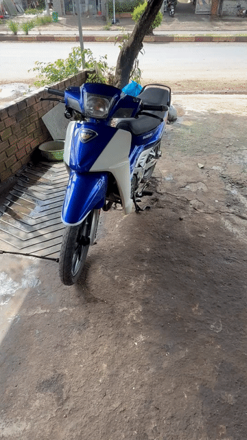 Suzuki Sibo fun 120 Xanh Trắng 6 số. Mua bán Xe máy tại Huyện Phú Riềng Bình Phước được đăng bởi Tran hien hình 1