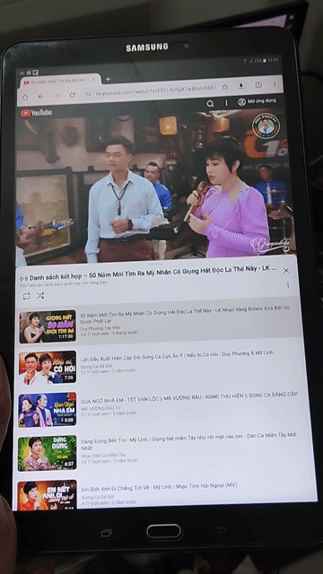 Samsung Tab A SM-T585 2GB/16GB Đen. Mua bán Máy tính bảng tại Quận 6 Tp Hồ Chí Minh được đăng bởi tiểu cường  hình 1