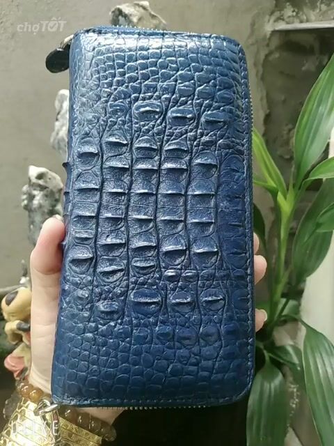 Bóp cầm tay Da cá sấu Xanh Unisex. Mua bán Túi xách tại Quận 12 Tp Hồ Chí Minh được đăng bởi Chi hình 1