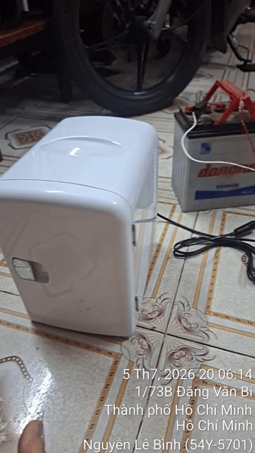 Tủ lạnh mini Nhật Bản Trắng 100V, 12V. Mua bán Tủ lạnh tại Thành phố Thủ Đức Tp Hồ Chí Minh được đăng bởi Binh hình 1