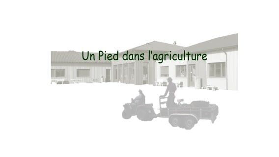 Les pieds dans l'agriculture