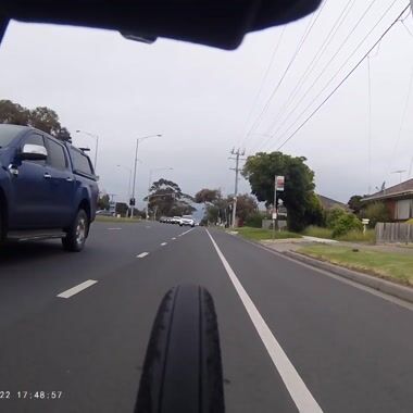 Driver crossing two lane almost takes me out Shared on UpRide: Abused for being in the primary position