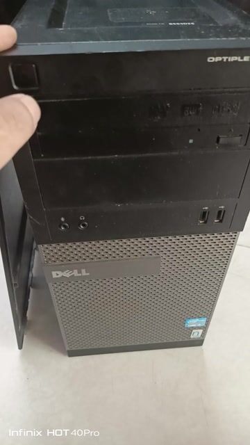 Thùng Cpu Dell  Core I3 như hình không lên nguồn. Mua bán Máy tính để bàn tại Quận 4 Tp Hồ Chí Minh được đăng bởi lân hình 1