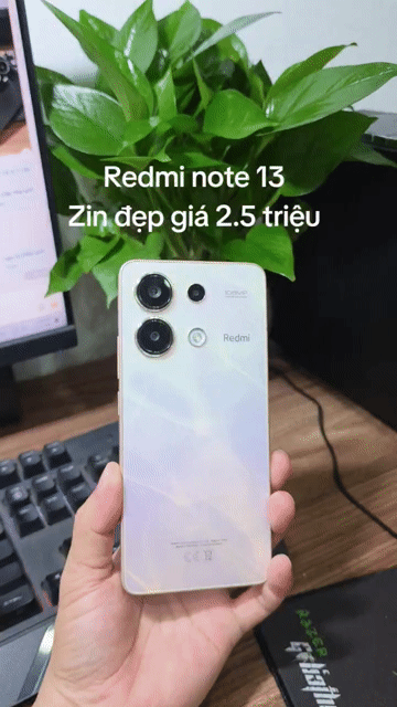 Redmi Note 13 128GB Zin nguyên cây, full chức năng. Mua bán Điện thoại tại Quận Hà Đông Hà Nội được đăng bởi Shop Điện Thoại Cũ Zin hình 1