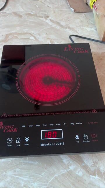Bếp hồng ngoại Living Cook LC216 New 99%. Mua bán Bếp, lò, đồ điện nhà bếp tại Thị xã Sơn Tây Hà Nội được đăng bởi A Chính Bếp từ KC hình 1