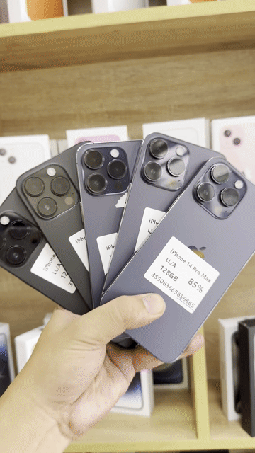 iPhone 14 Pro Max 128GB Tím Quốc tế. Mua bán Điện thoại tại Quận Thanh Khê Đà Nẵng được đăng bởi Hoàng Vỹ Mobile hình 1