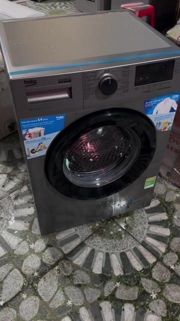 Máy giặt Beko 9kg Xám Inverter. Mua bán Máy giặt tại Huyện An Dương Hải Phòng được đăng bởi Phát Thanh Lý  hình 1