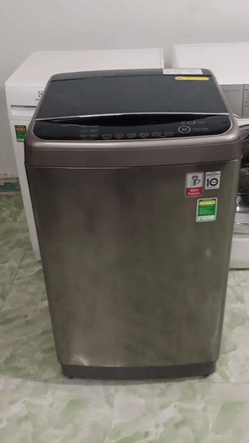 Máy giặt LG 12kg Inverter hàng Thái Lan zin đẹp . Mua bán Máy giặt tại Quận Tân Bình Tp Hồ Chí Minh được đăng bởi shop thanh lý tủ lạnh máy giặt hình 1