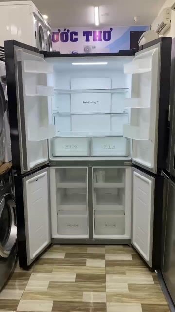 Tủ lạnh Samsung 488L 4 cửa Đen DATE CAO LƯỚT ĐẸP. Mua bán Tủ lạnh tại Thành phố Thủ Đức Tp Hồ Chí Minh được đăng bởi PHƯỚC THƯ Kho Điện Máy hình 1