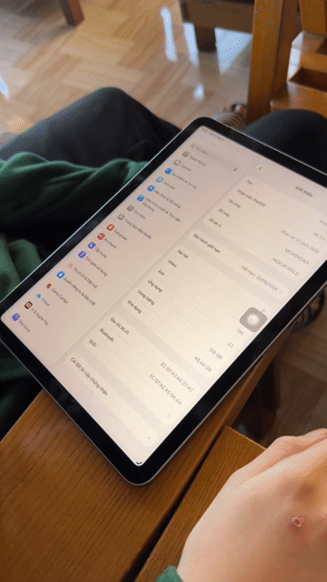 Ipad Air M3 11 inch wifi 128Gb màu xám bạc. Tốt.. Mua bán Máy tính bảng tại Huyện Krông Búk Đắk Lắk được đăng bởi Hà Trương Thị Thu hình 1