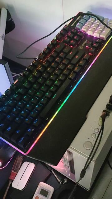 Bàn phím cơ Edra K308 Đen LED RGB. Mua bán Phụ kiện (Màn hình, Chuột...) tại Huyện Càng Long Trà Vinh được đăng bởi Astrix Store hình 1