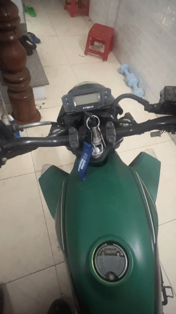 Xe Kymco 50cc lên máy 100 tay côn. Mua bán Xe máy tại Quận 12 Tp Hồ Chí Minh được đăng bởi Nguyễn Hoàng Thanh Uyên hình 1