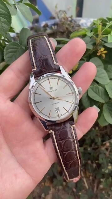 Đồng hồ Hamilton Nam automatic 010. Mua bán Đồng hồ tại Huyện Thuỷ Nguyên Hải Phòng được đăng bởi lê minh thông hình 1