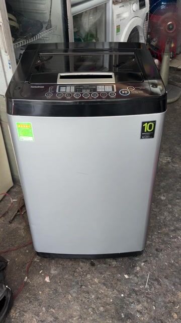 Máy giặt LG 8kg Xám Mới 90%. Mua bán Máy giặt tại Quận Tân Phú Tp Hồ Chí Minh được đăng bởi Điện Lạnh Thanh Sang hình 1