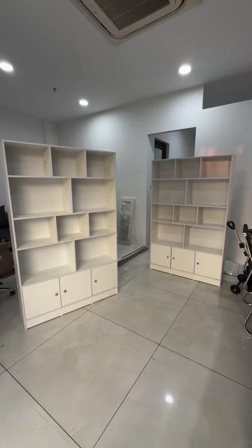 Kệ sách Gỗ MDF 100x160x24cm Trắng. Mua bán Tủ, kệ gia đình tại Quận Hai Bà Trưng Hà Nội được đăng bởi MAI TRANG STORE hình 1
