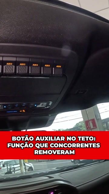 BOTÃO AUXILIAR NO TETO: FUNÇÃO QUE CONCORRENTES REMOVERAM #ford