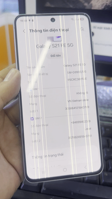 Samsung  S21 FE 5G 256GB ( Sọc màn ok ). Mua bán Điện thoại tại Quận Tân Phú Tp Hồ Chí Minh được đăng bởi Phạm Thanh An hình 1
