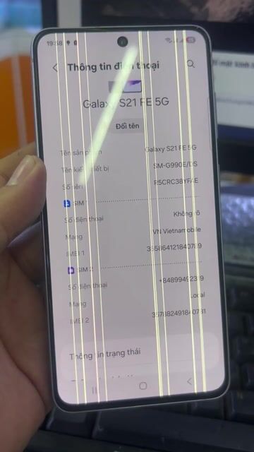 Samsung  S21 FE 5G 256GB ( Sọc màn ok ). Mua bán Điện thoại tại Quận Tân Phú Tp Hồ Chí Minh được đăng bởi Phạm Thanh An hình 1