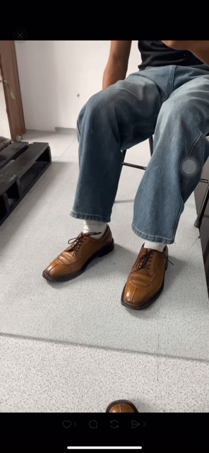 Giày Derby Nam Da Nâu Size 41-41.5. Mua bán Giày dép tại Quận Đống Đa Hà Nội được đăng bởi Thanh Tùng hình 1