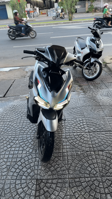Honda AB 125 2021 Bạc audi biễn 43 siêu đẹp. Mua bán Xe máy tại Quận Liên Chiểu Đà Nẵng được đăng bởi Anh po hình 1