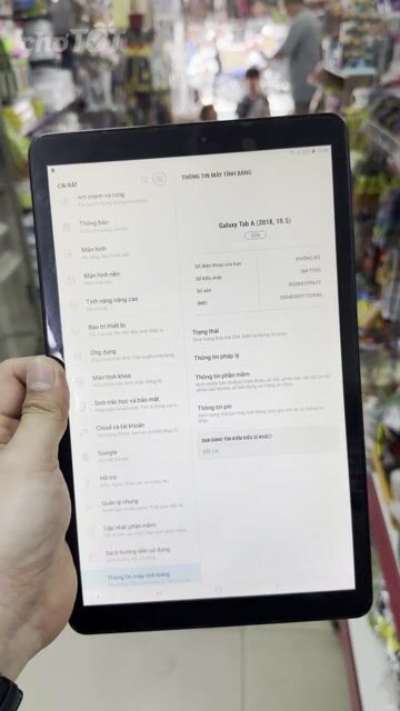 Samsung Galaxy Tab A (2018) 10.5 inch Đen. Mua bán Máy tính bảng tại Quận 1 Tp Hồ Chí Minh được đăng bởi nguyễn hoàng huy hình 1