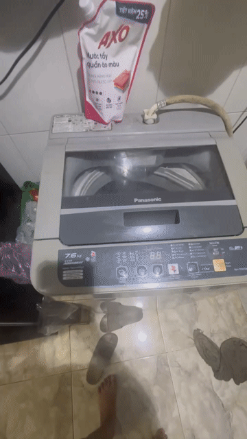 Máy giặt Panasonic NA-F76VS9 Xám 7.6kg. Mua bán Máy giặt tại Huyện Bình Chánh Tp Hồ Chí Minh được đăng bởi Thanh Hương hình 1