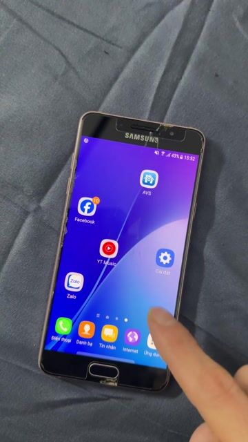 Samsung Galaxy A5 2016 Vàng hồng. Mua bán Điện thoại tại Huyện Thanh Trì Hà Nội được đăng bởi Linh hình 1