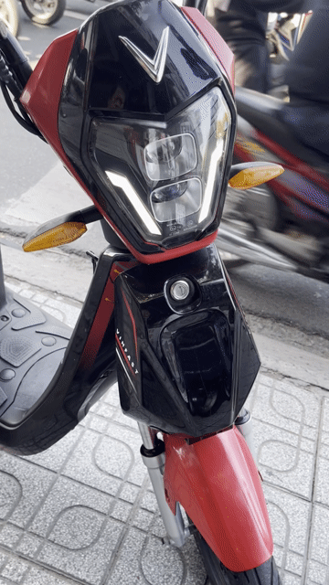 Xe điện VinFast Ludo Đỏ, Đen đã sử dụng. Mua bán Xe máy tại Quận Gò Vấp Tp Hồ Chí Minh được đăng bởi cầm đồ hoàng lạc hình 1