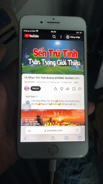  iPhone7 7 Plus 128GB Bạc,Nguyên zin,còn Đẹp Keng. Mua bán Điện thoại tại Quận 12 Tp Hồ Chí Minh được đăng bởi le van minh hình 1
