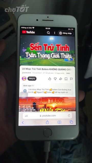  iPhone7 7 Plus 128GB Bạc,Nguyên zin,còn Đẹp Keng. Mua bán Điện thoại tại Quận 12 Tp Hồ Chí Minh được đăng bởi le van minh hình 1