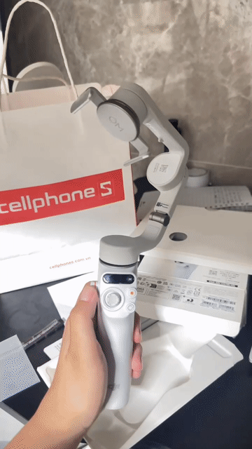 Tay cầm chống rung DJI Osmo Mobile 6 Trắng. Mua bán Phụ kiện (Màn hình, Chuột...) tại Quận Cái Răng Cần Thơ được đăng bởi Lê Thiện hình 1