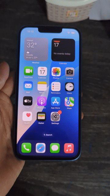 Apple iPhone 13 128GB Xanh Qte Đã thay pin. Mua bán Điện thoại tại Thành phố Thủ Đức Tp Hồ Chí Minh được đăng bởi Trọng Thành hình 1