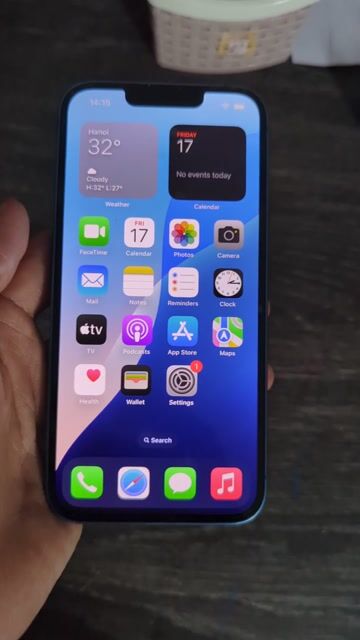 Apple iPhone 13 128GB Xanh Qte Đã thay pin. Mua bán Điện thoại tại Thành phố Thủ Đức Tp Hồ Chí Minh được đăng bởi Trọng Thành hình 1