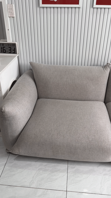Ghế sofa Vải Xám nhạt 220x80x75 - HCM Q8. Mua bán Bàn ghế tại Quận 8 Tp Hồ Chí Minh được đăng bởi SON TUAN hình 1