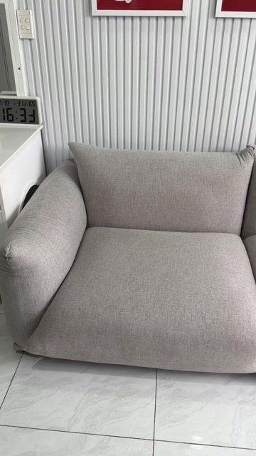 Ghế sofa Vải Xám nhạt 220x80x75 - HCM Q8. Mua bán Bàn ghế tại Quận 8 Tp Hồ Chí Minh được đăng bởi SON TUAN hình 1