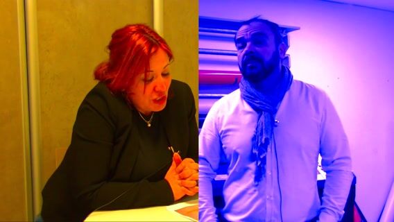 Une commerciale, un commercial