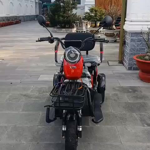 Xe điện OSAKA 3 bánh Đỏ Mới. Mua bán Xe điện tại Thị xã Bến Cát Bình Dương được đăng bởi pham the cao hình 1