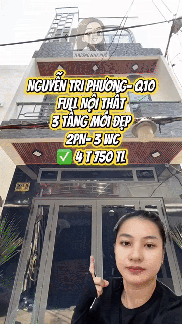 Mua bán Nhà ở Quận 10 Tp Hồ Chí Minh giá 4,75 tỷ
