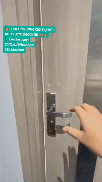 Cho thuê Căn hộ Chung cư Quận Thanh Khê Đà Nẵng diện tích 35 m² giá 7 triệu/tháng